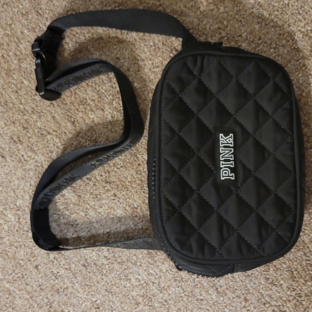 Pink belt bag